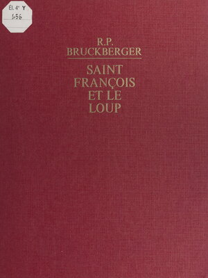 cover image of Saint François et le loup